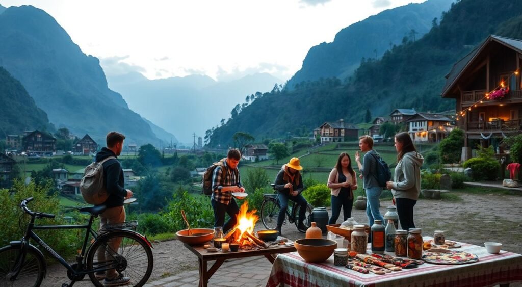Connect and Explore: Slow Travel Social Networking